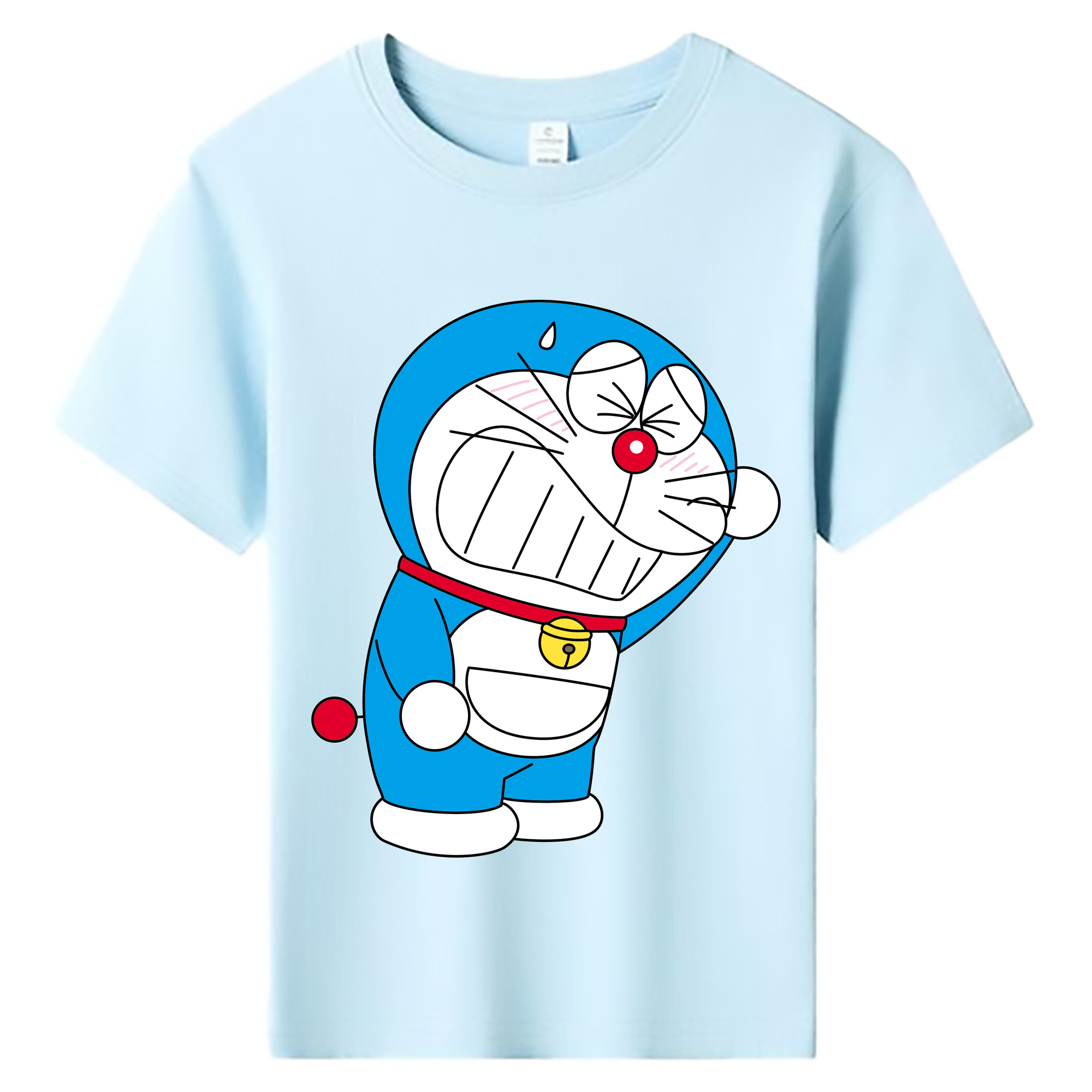 （画像用） ドラえもん Doraemon 綿100％キッズTシャツ（フロントプリント）